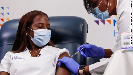 Nurses describe their hope and assurance after being fully vaccinated against coronavirus 