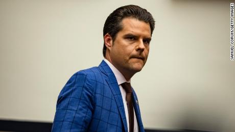 Gaetz showed nude photos of women he said he'd slept with to lawmakers, sources tell CNN  
