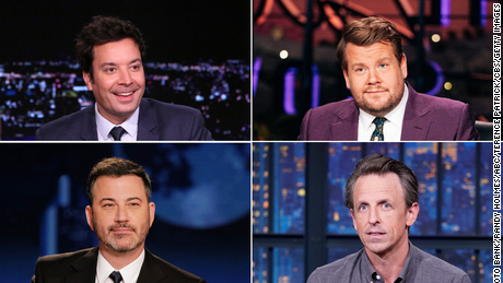 Late-night television may never be the same
