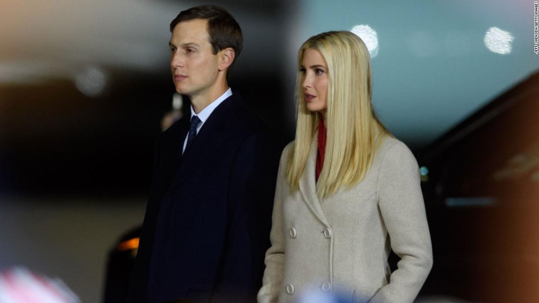 Ivanka Trump and Jared Kushner distance themselves from the former President