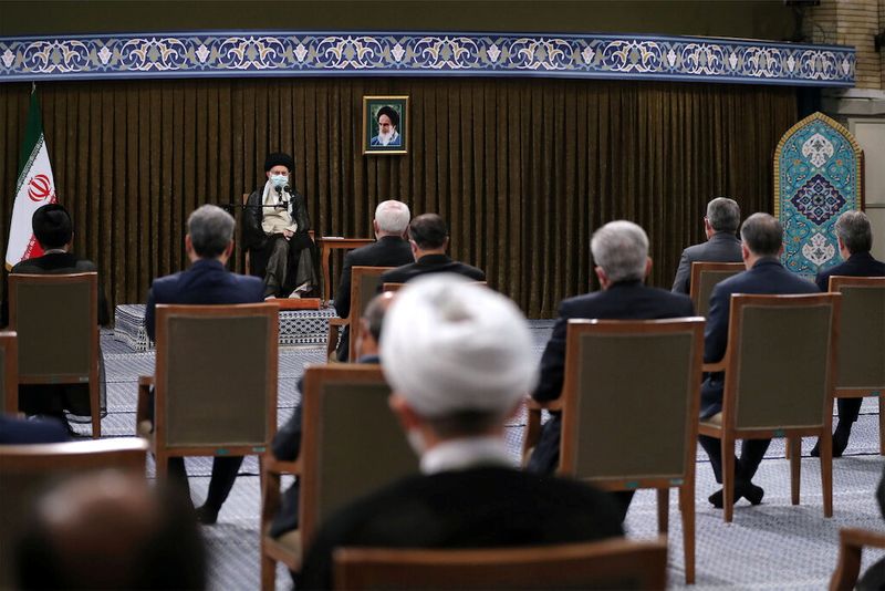 Iran’s Khamenei blames “cowardly” U.S. for pause in nuclear talks