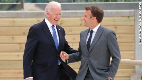 The growing rift between Biden and Macron
