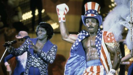 Brown appeared alongside Carl Weathers in the 1985 film &quot;Rocky IV.&quot;
