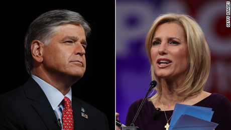 Here's how Sean Hannity and Laura Ingraham finally addressed news of their January 6 text messages