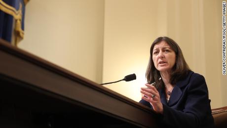 Rep. Elaine Luria, D-Va., speaks in the House select committee investigating the January 6 attack on the Capitol, on July 27, 2021, at the Cannon House Office Building. 