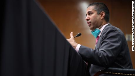 Ajit Pai, the former FCC chairman, told CNN that claiming 5G signals could pierce through hundreds of megahertz of empty spectrum to interfere with aircraft sensors is &quot;just not a credible claim.&quot;