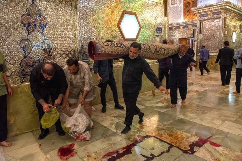 Iran’s Raisi links ‘riots’ to Shiraz shrine attack