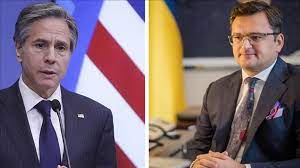 Blinken reaffirms US support for Ukraine in call with Ukrainian foreign minister