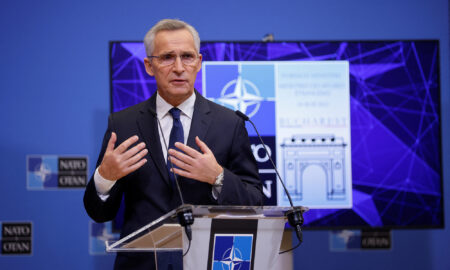 NATO "will not back down" on support for Ukraine, says alliance chief