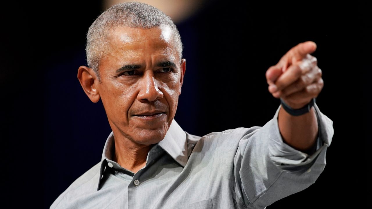 Obama campaigns in Nevada to try to bolster Senate’s most vulnerable Democrat