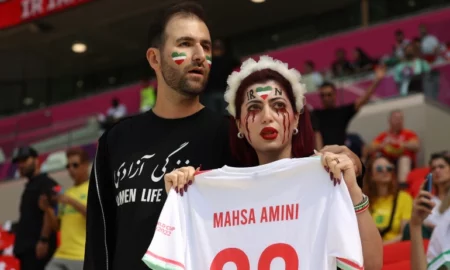 Why are some of Iran’s fans protesting at the World Cup?