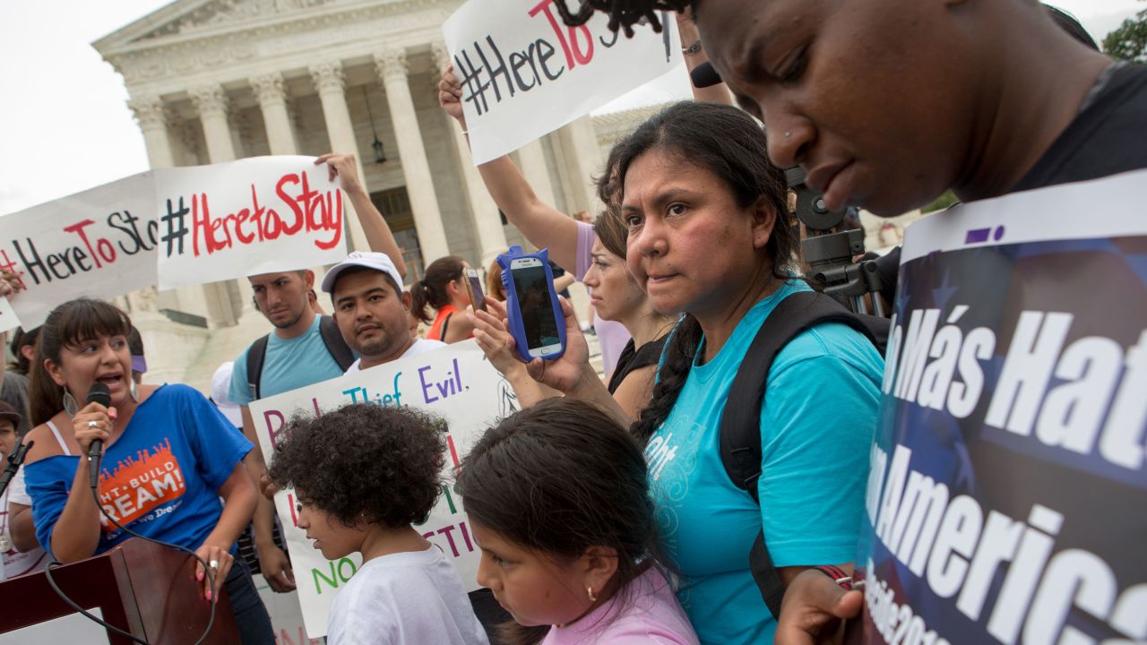 Supreme Court justices may finally have to decide if the White House can write immigration rules