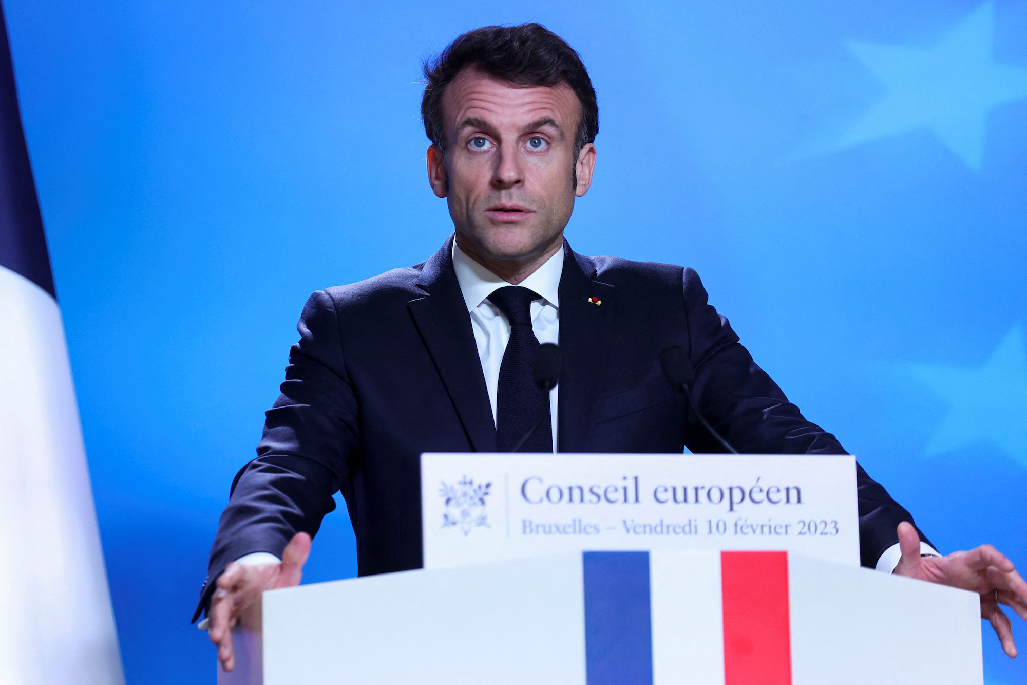 Macron says France won't send fighter jets to Ukraine right now — but doesn't rule out future donations